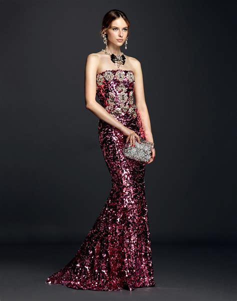 dolce and gabbana sequin dress